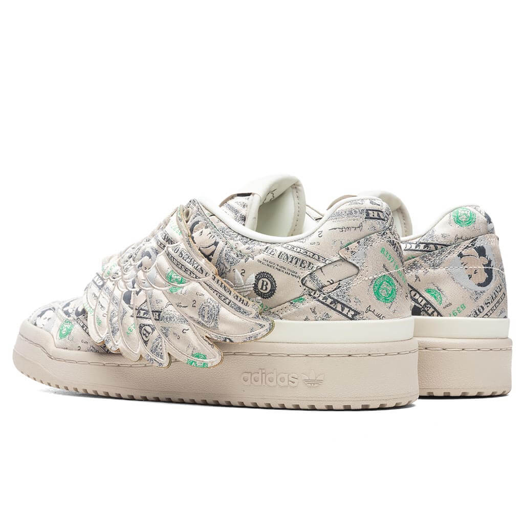Adidas Originals x Jeremy Scott Forum Wings Low Money - Clear Brown