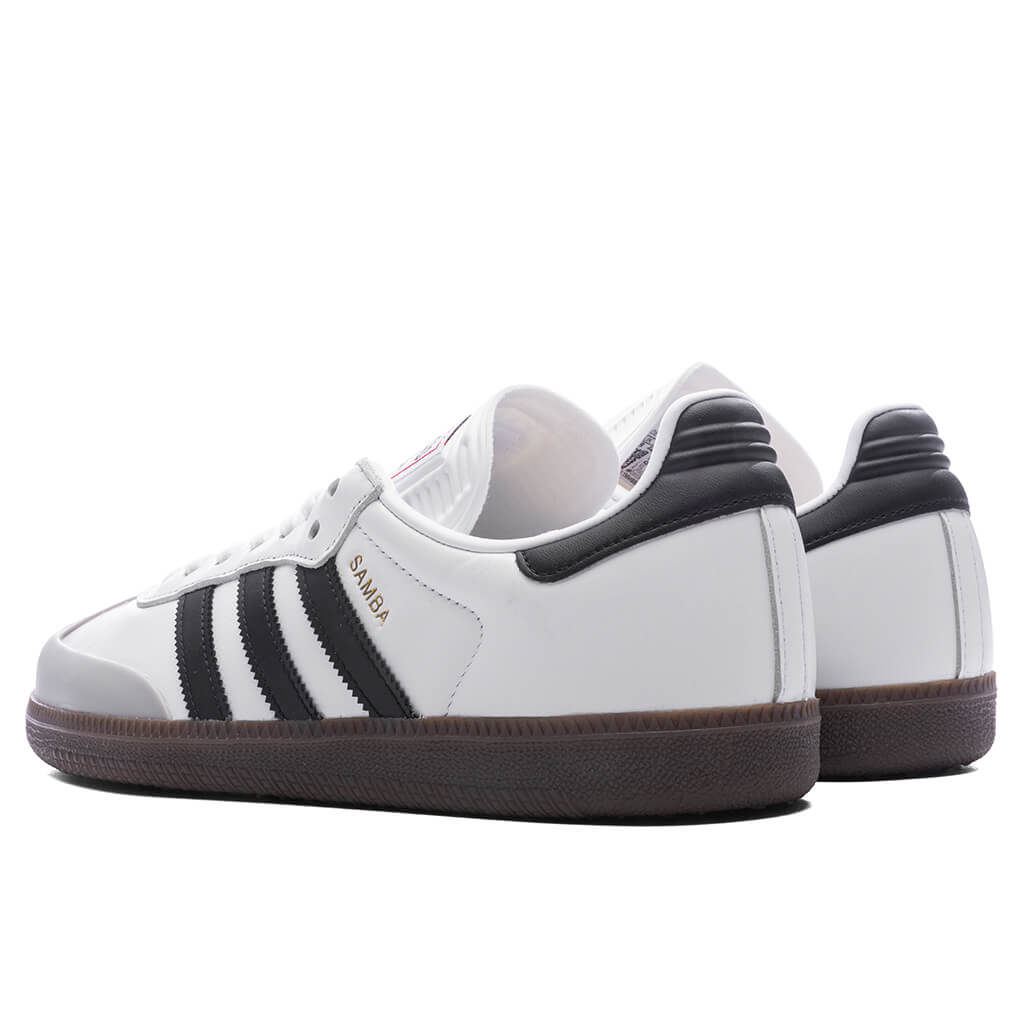 Adidas x BAPE Samba - Cloud White/Core Black/Gum