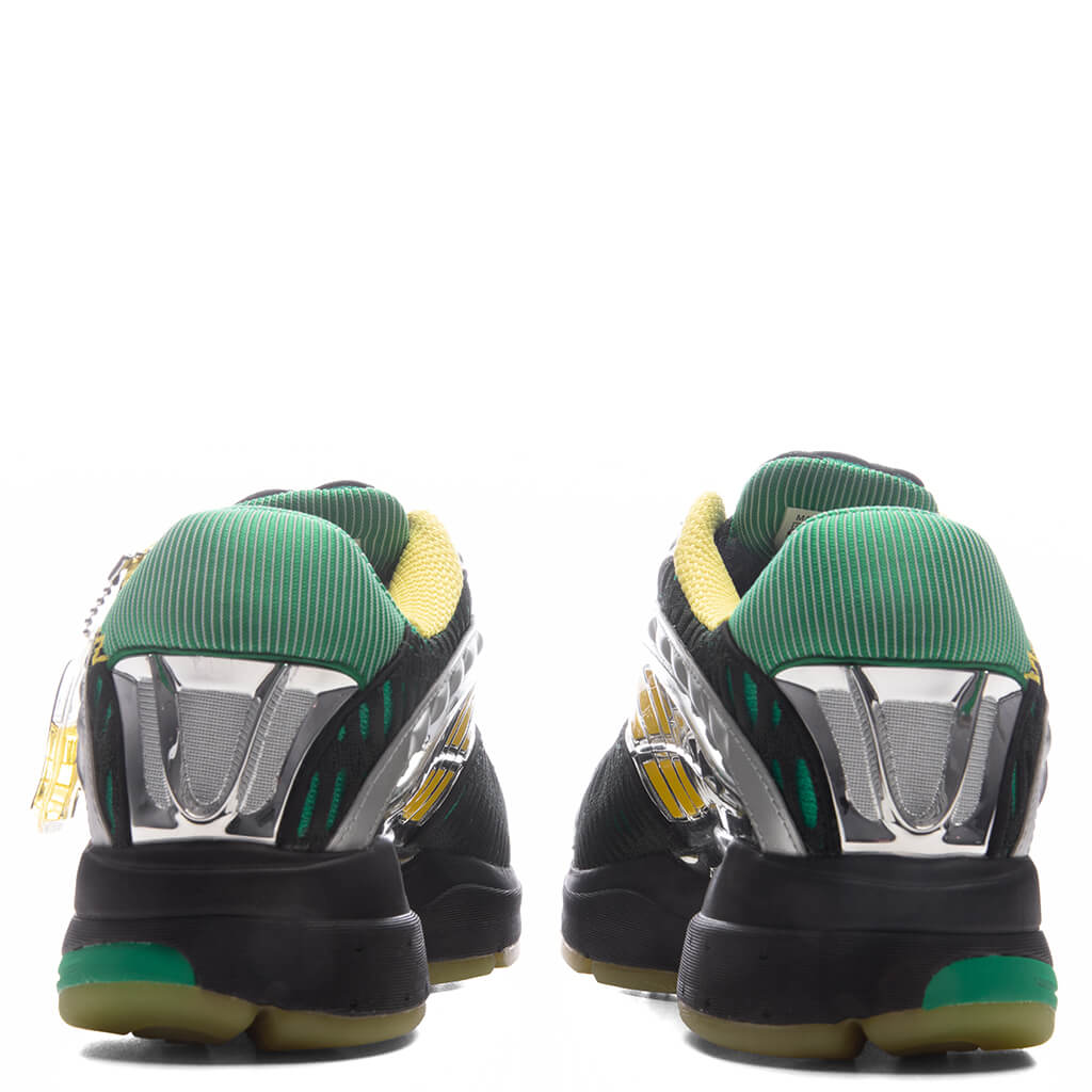 Adidas x Brain Dead Climacool 2 - Core Black/Impact Yellow/Silver Metallic