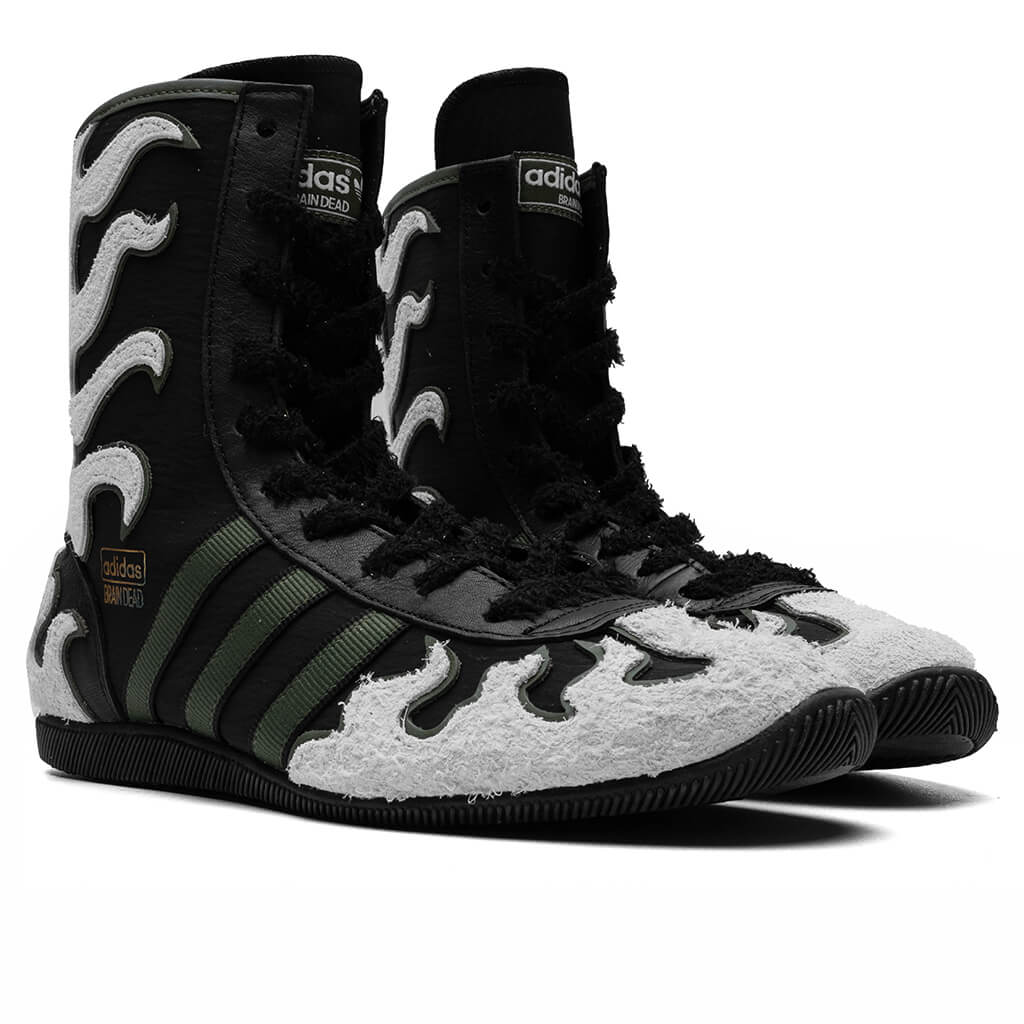 Adidas x Brain Dead Japan High - Core Black/Crystal White/Gold Metallic