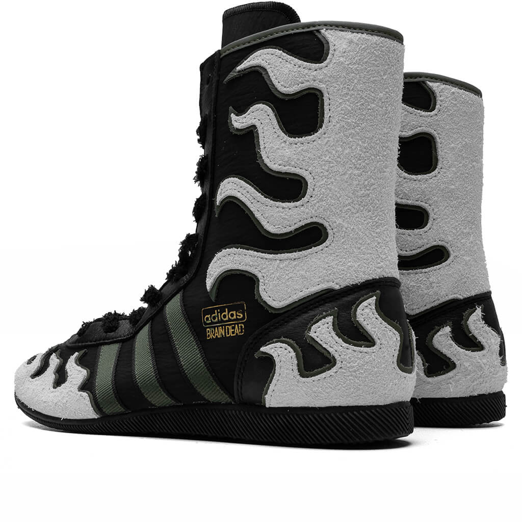 Adidas x Brain Dead Japan High - Core Black/Crystal White/Gold Metallic