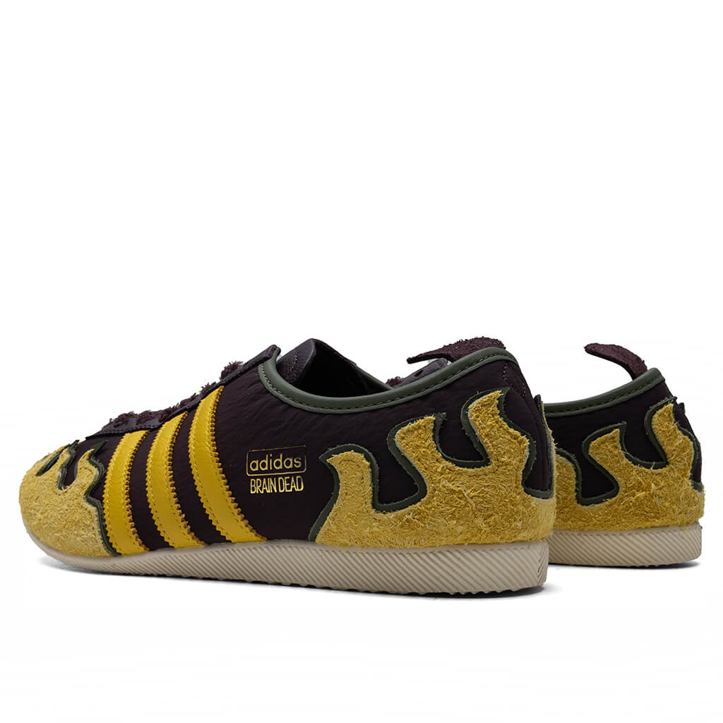 Adidas x Brain Dead Japan Low - Shadow Brown/Hazel Yellow/Off White