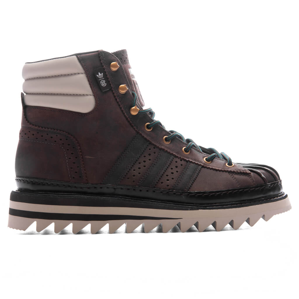 Adidas x CLOT Pro Model By Edison Chen - Dark Brown/Wonder Beige