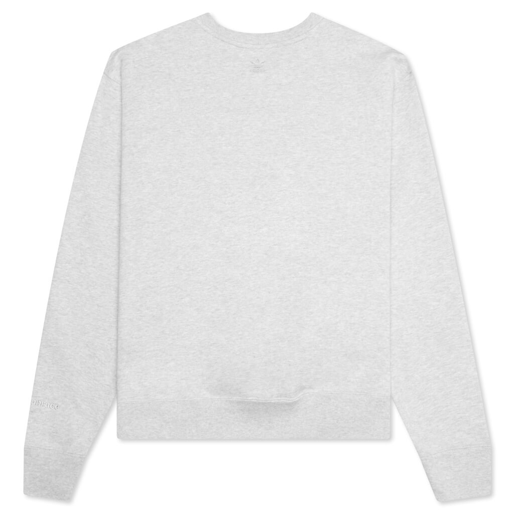 Adidas x Pharrell Williams Basics Crew - Light Grey Heather
