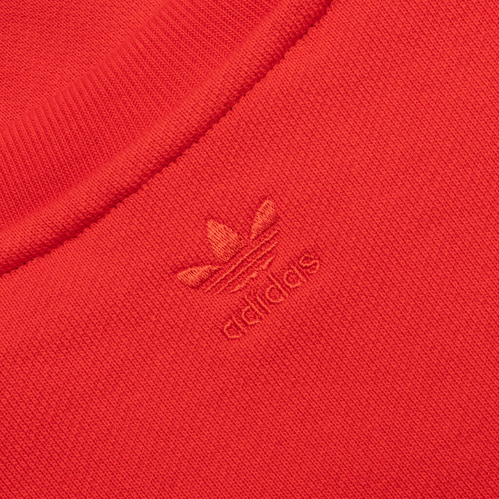 Adidas x Pharrell Williams Basics Crew - Vivid Red
