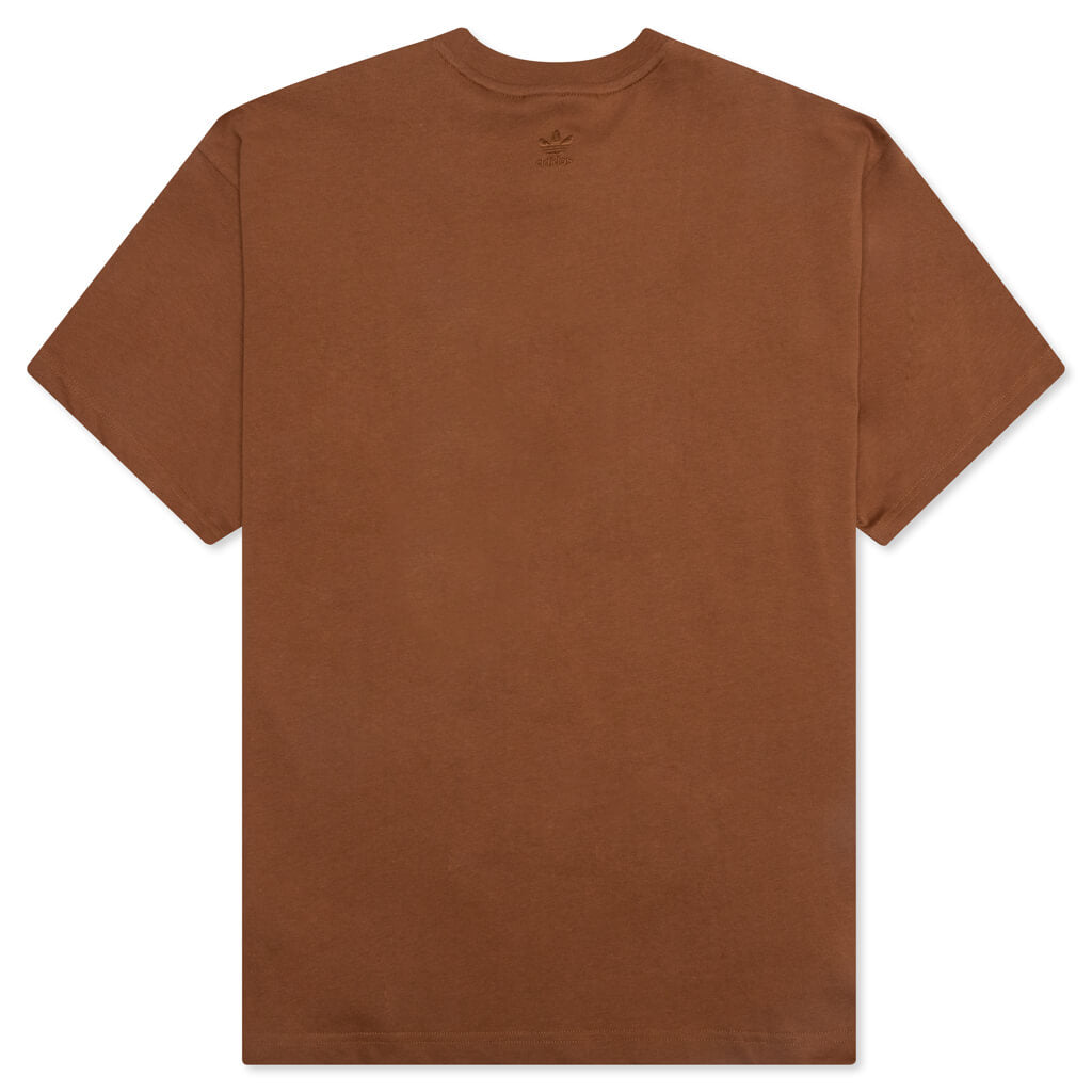Adidas x Pharrell Williams Basics Shirt - Wild Brown