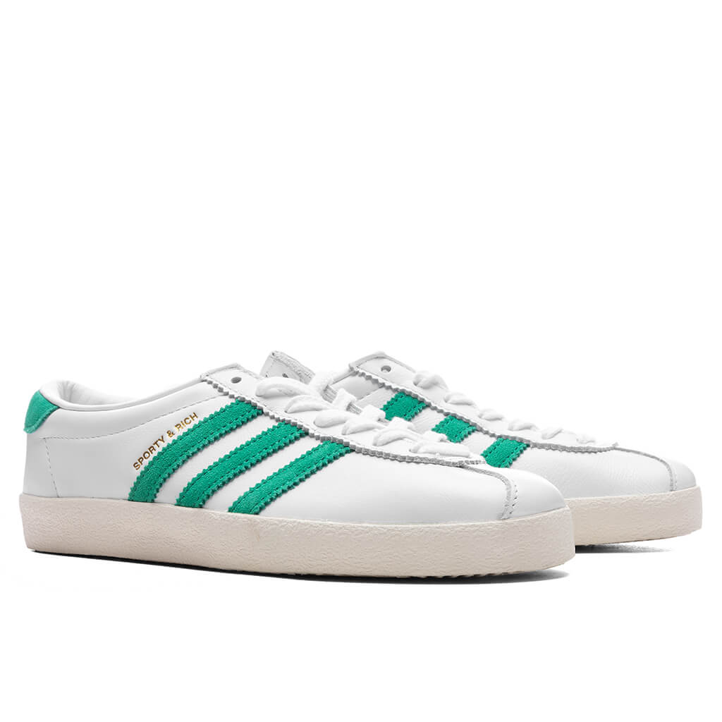 Adidas x Sporty & Rich Women's Blanc - Cloud White/Off White/Court Green