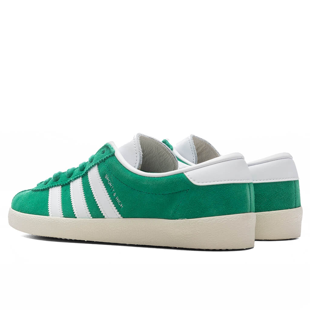 Adidas x Sporty & Rich Women's Blanc - Court Green/Cloud White/Off White