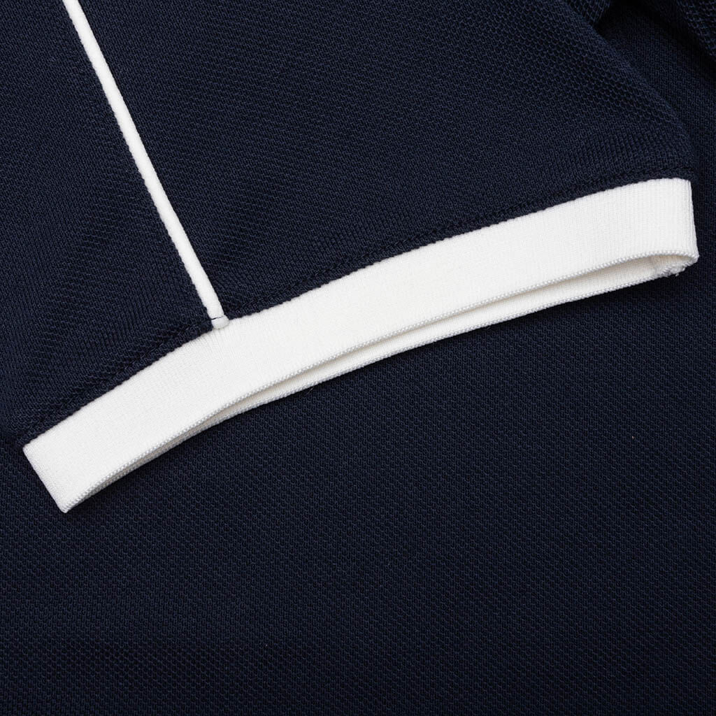 Women's Adidas x Sporty & Rich Polo T-Shirt - Night Navy