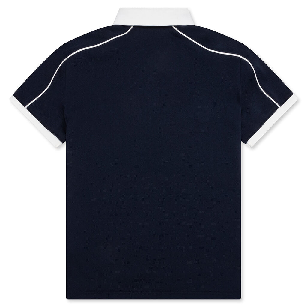 Women's Adidas x Sporty & Rich Polo T-Shirt - Night Navy