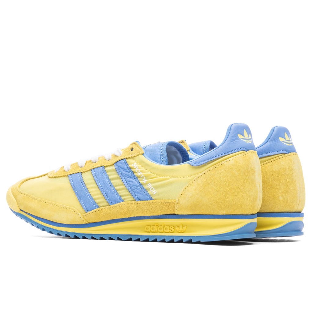 Adidas x Sporty & Rich SL72 Women's - Light Yellow/Real Blue/White