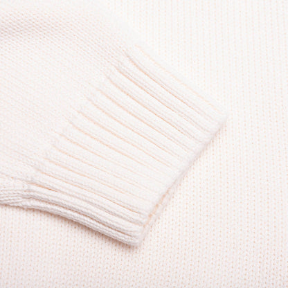 Women's Adidas x Sporty & Rich V-Neck Sweater - Off White/Night Navy