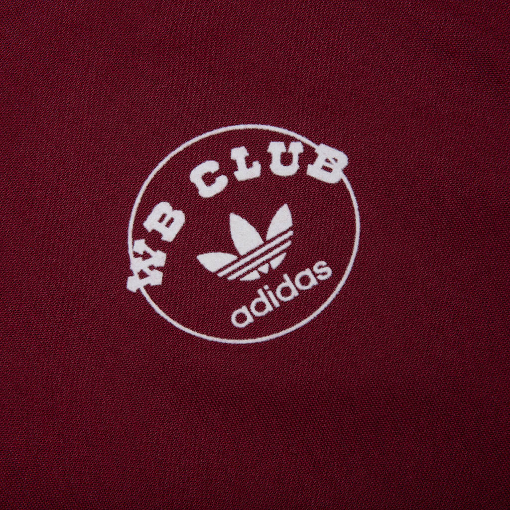 Adidas x Wales Bonner Track Hoodie - Collegiate Burgundy