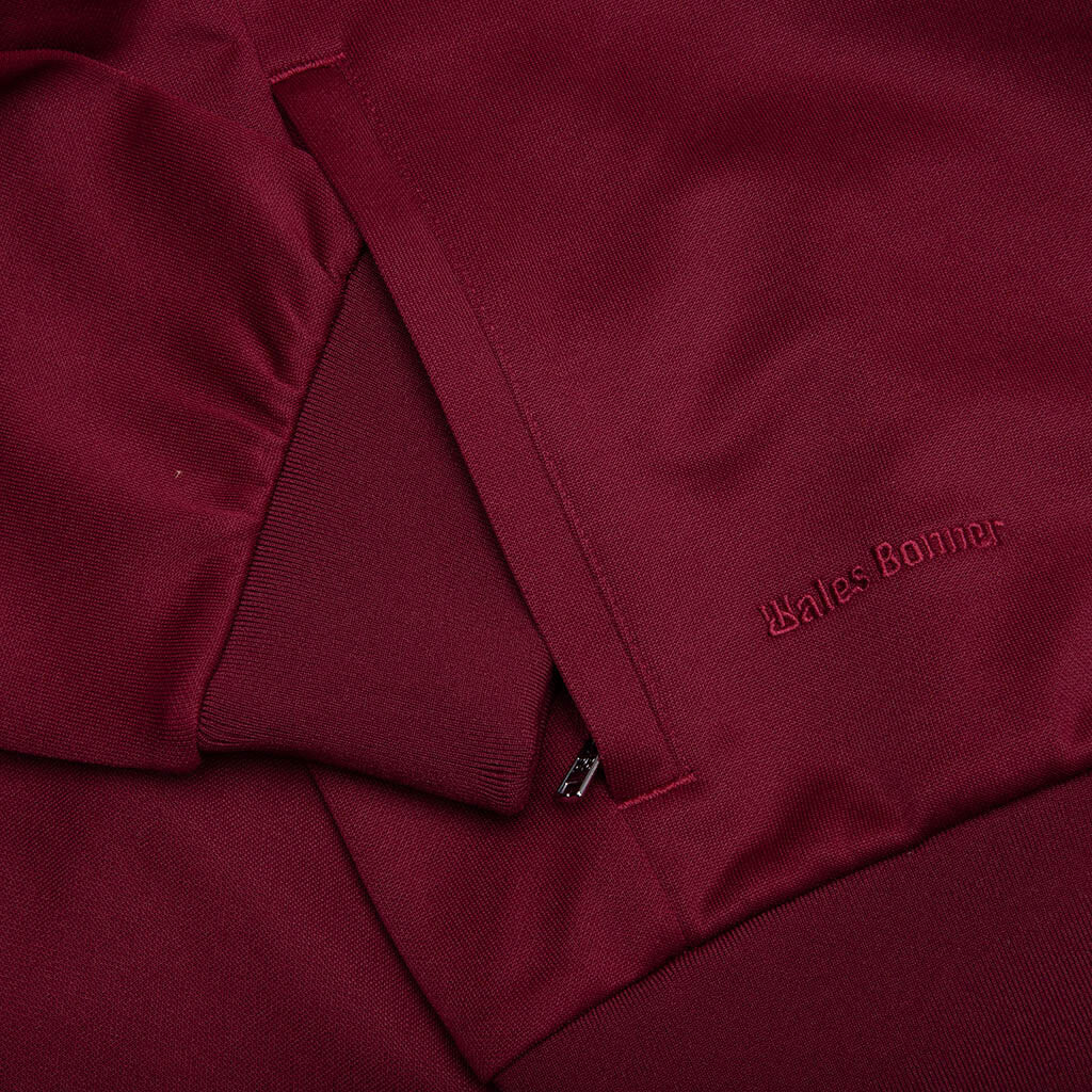 Adidas x Wales Bonner Track Hoodie - Collegiate Burgundy