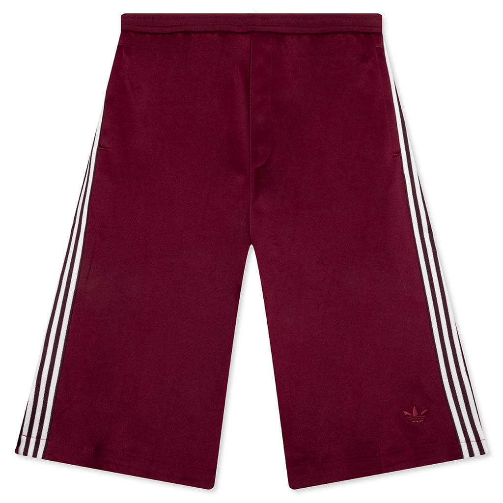 Adidas x Wales Bonner Track Shorts - Collegiate Burgundy