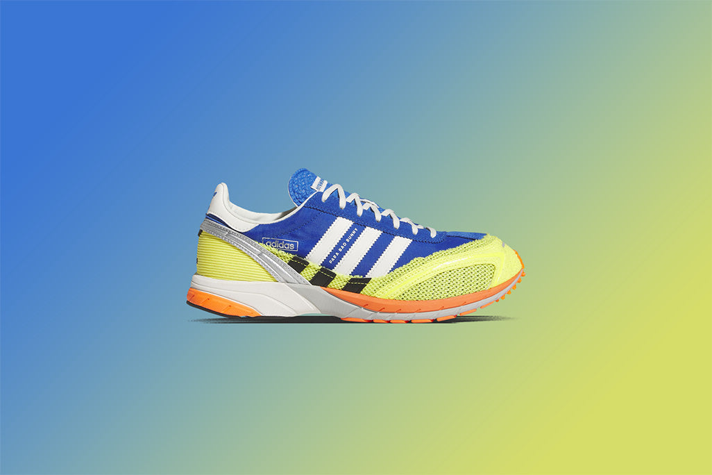 Adidas Originals x Bad Bunny Adizero SL72 - Blue/Cloud White/Shock Yellow