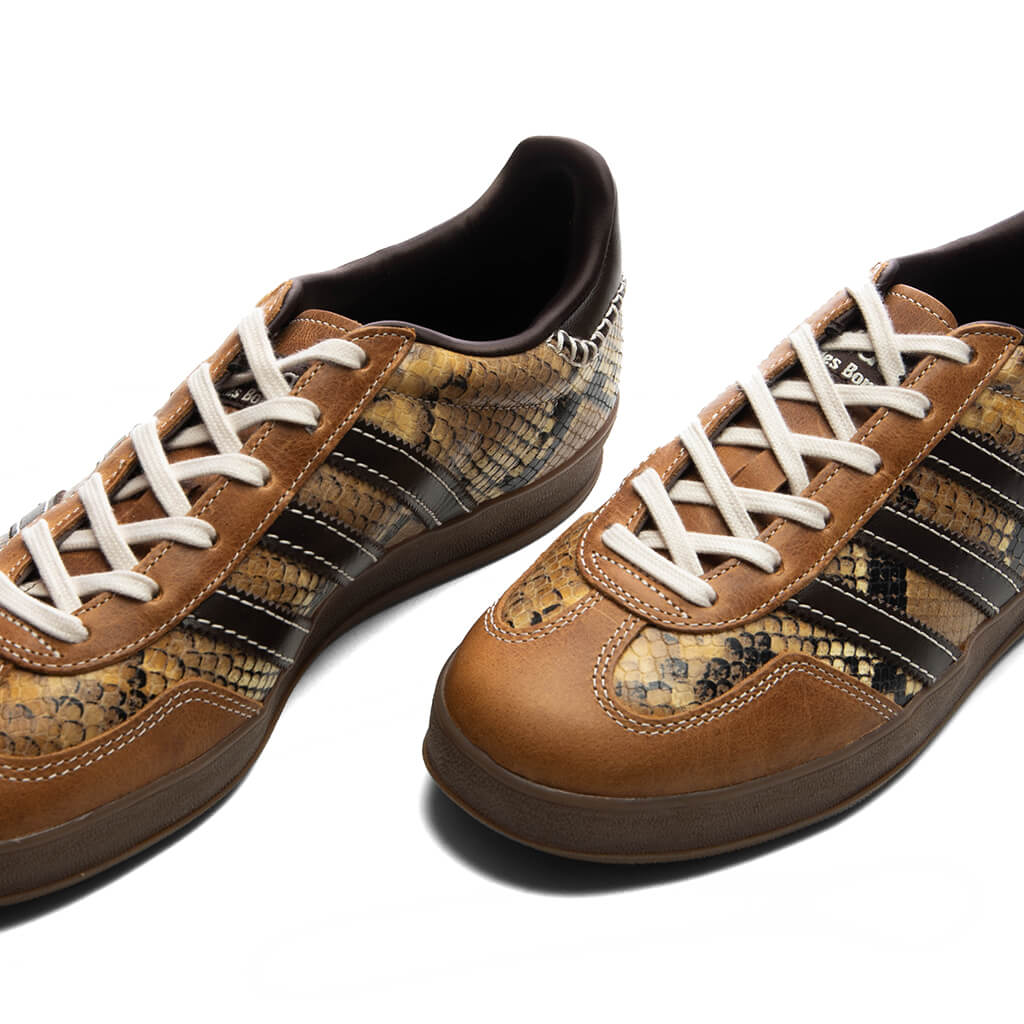 Adidas Originals x Wales Bonner Gazelle Snake - Supplier Colour/Dark Brown/Wonder White