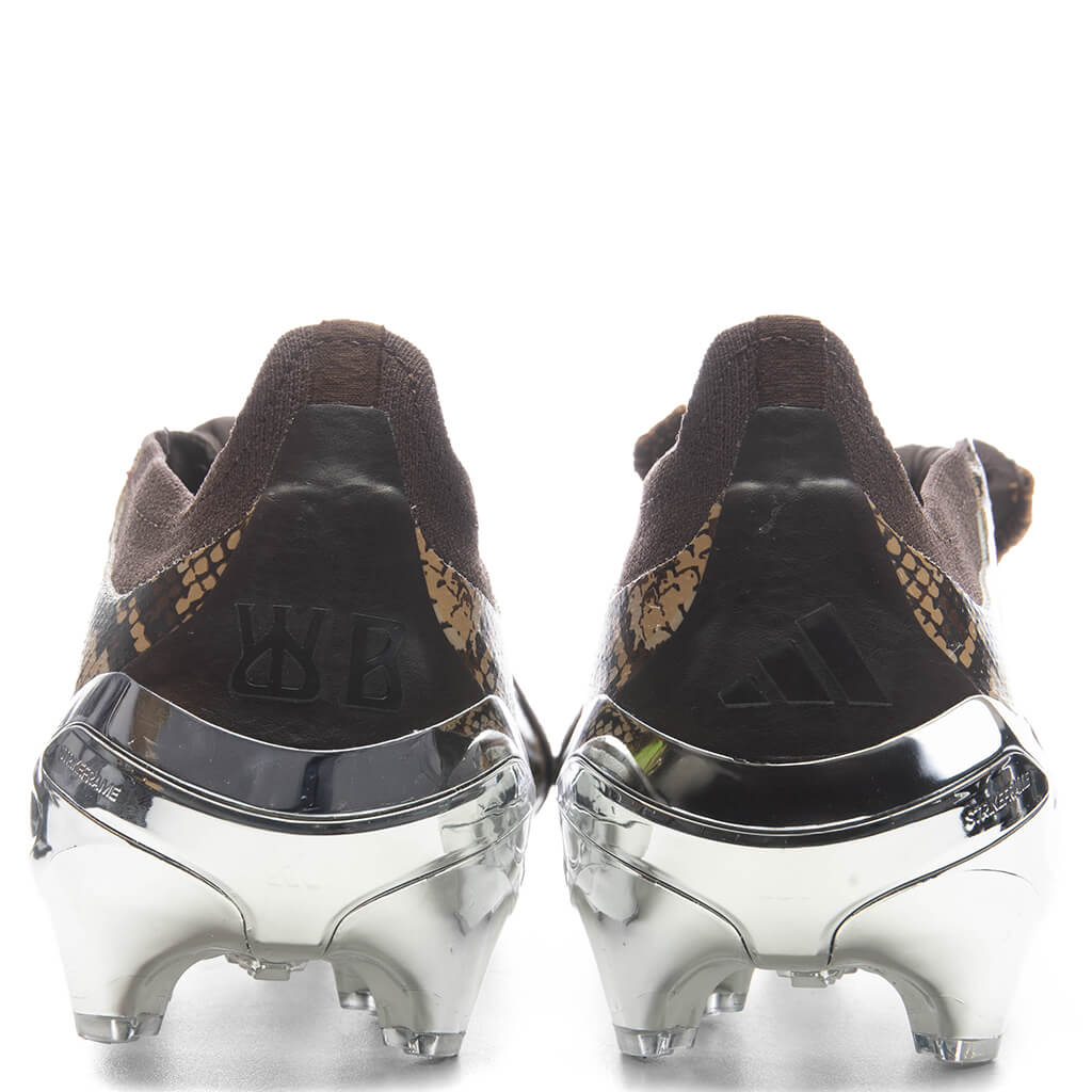 Adidas Originals x Wales Bonner Predator Elite Fold-Over Tongue Firm Ground Cleats - Brown/Silver Metallic/Bronze Strata