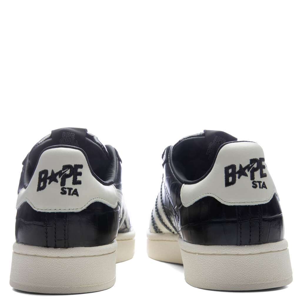 Adidas x BAPE Campus 00s - Core Black/Off White/ Gold Metallic
