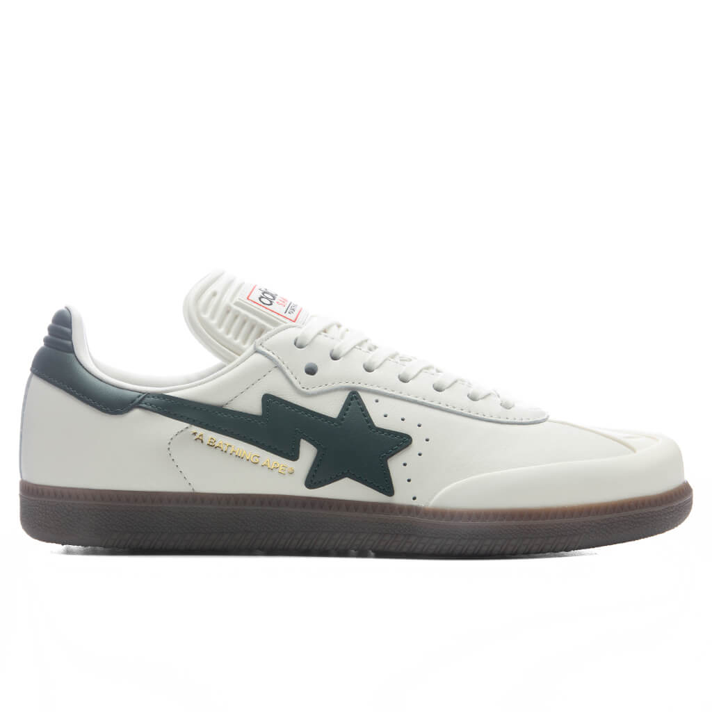 Adidas x BAPE Samba - Off White/Shadow Green/Gum
