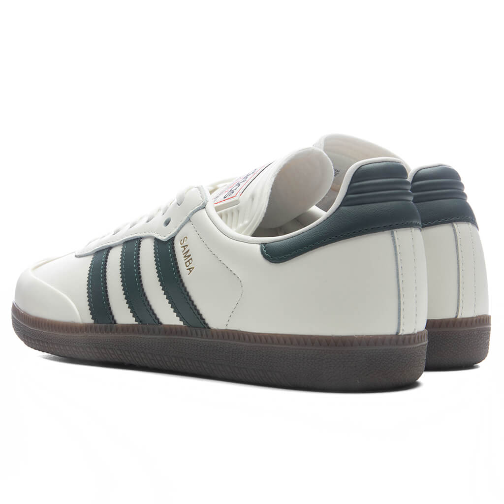 Adidas x BAPE Samba - Off White/Shadow Green/Gum