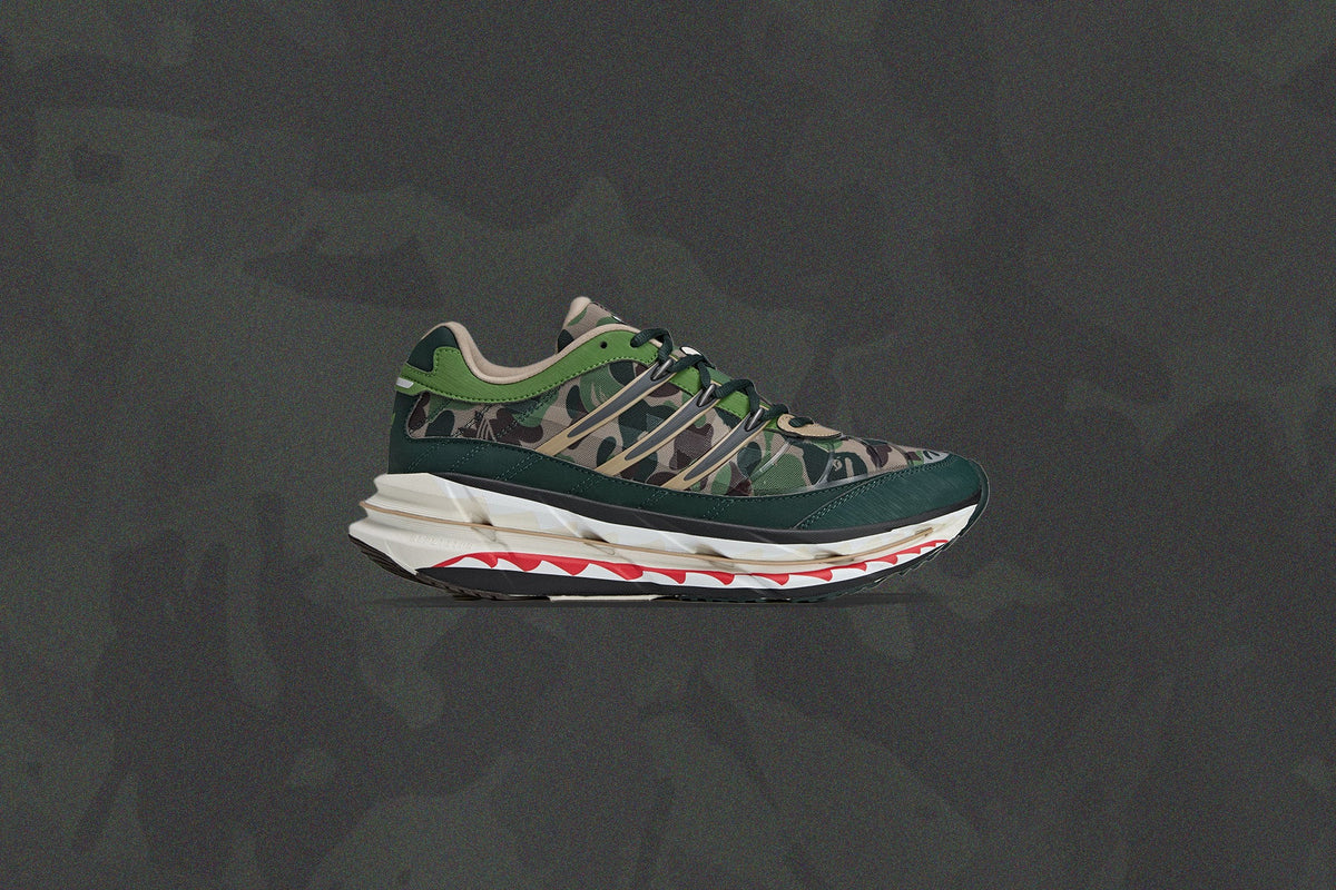 Adidas x BAPE Adistar Hrmy - Hemp/Iron Metallic/Off White