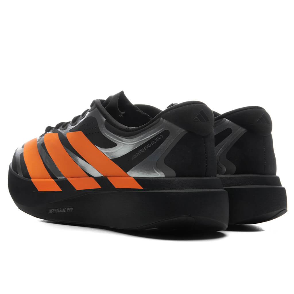 Adizero Evo SL EXO - Carbon/Lucid Orange/Silver Metallic