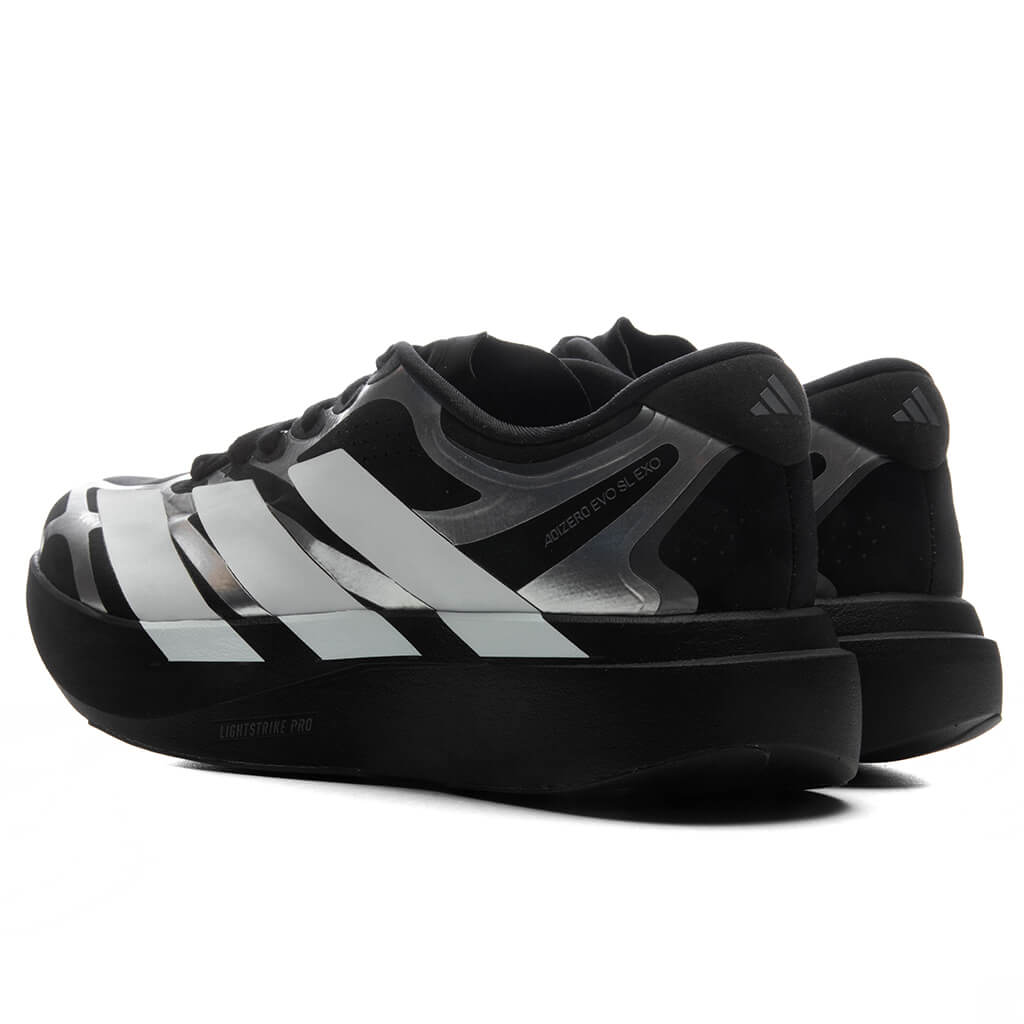 Adizero Evo SL Exo - Core Black/Footwear White/Iron Metallic