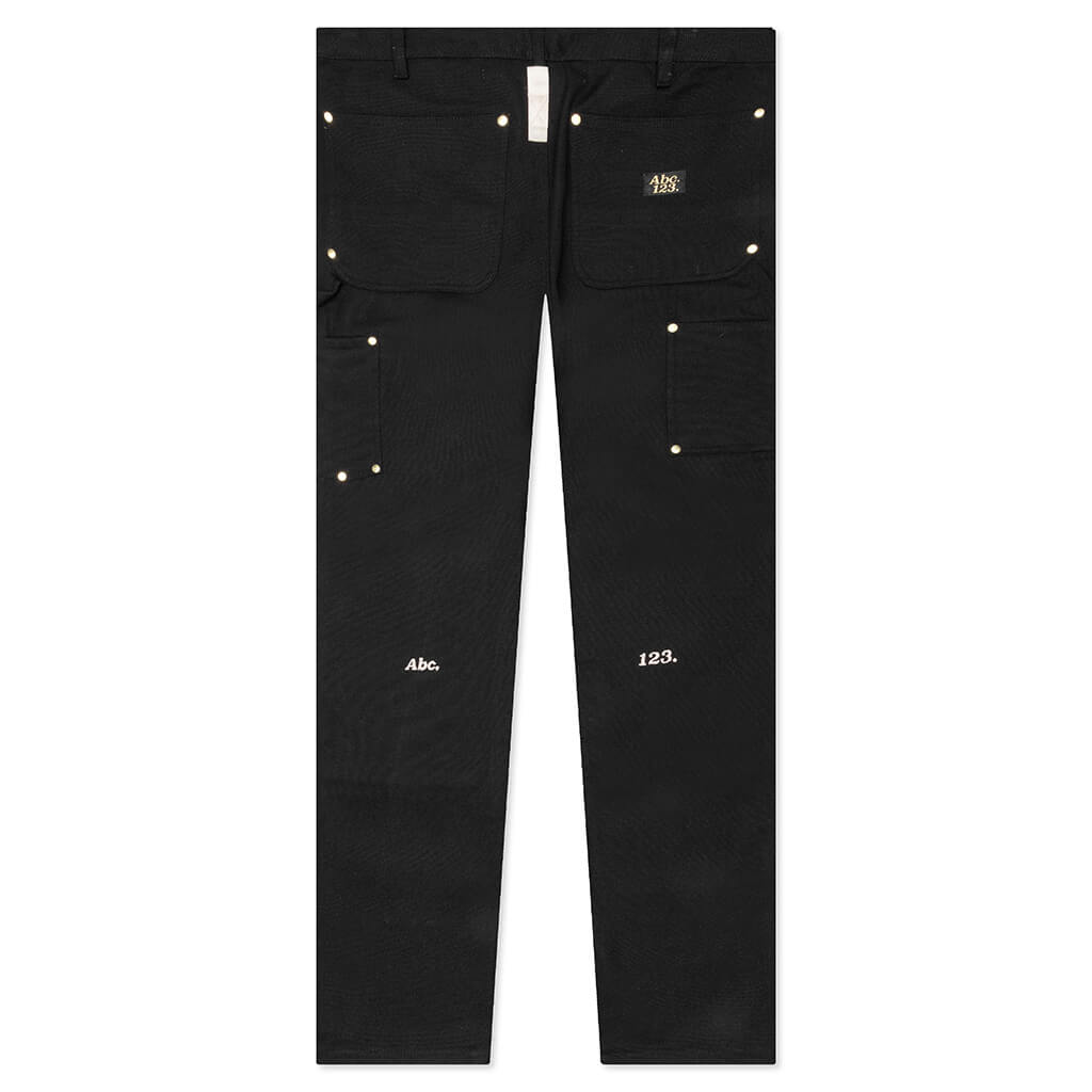 Double Knee Pant - Anthracite Black