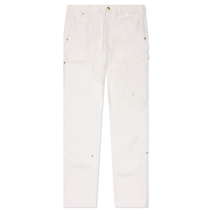 Double Knee Pant - Selenite White