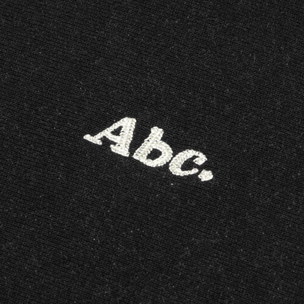 Fleece Crewneck with Waffle Thermal - Anthracite