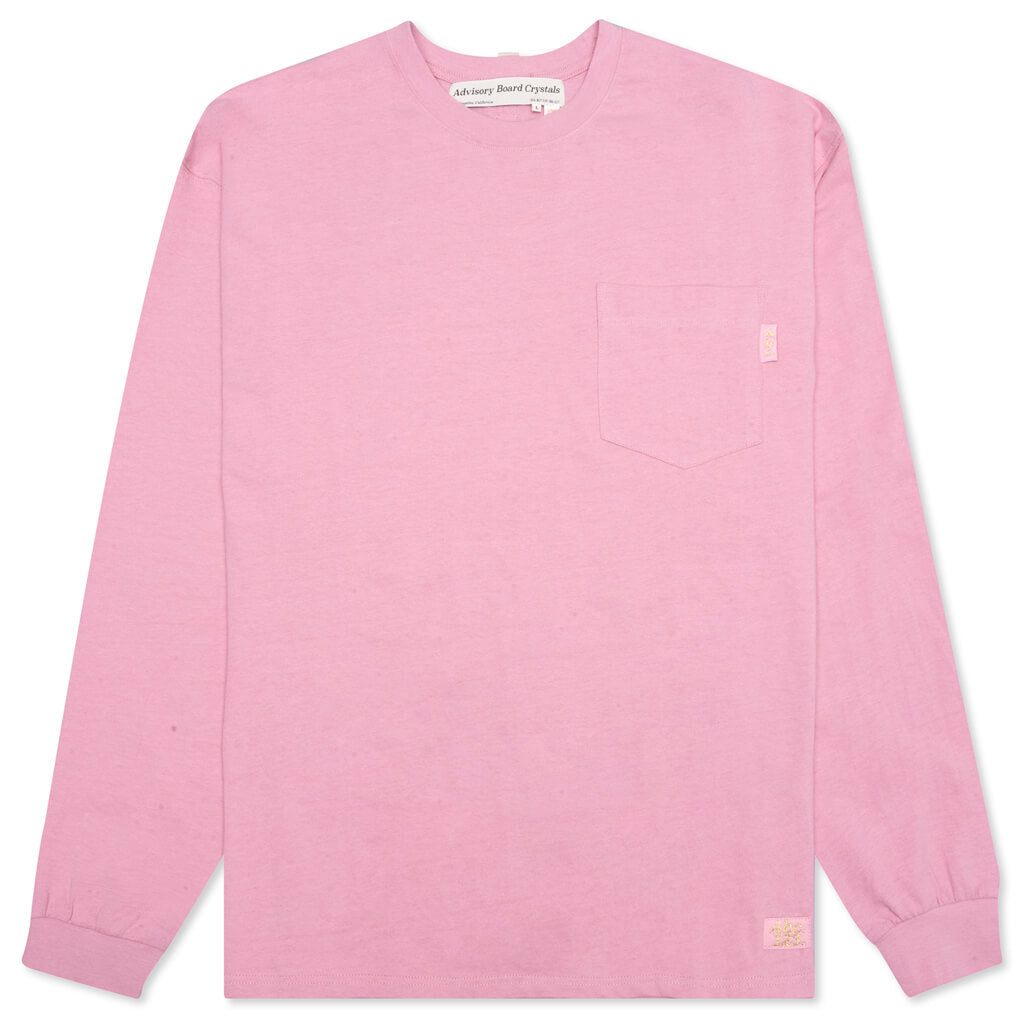 L/S Pocket Tee - Morganite