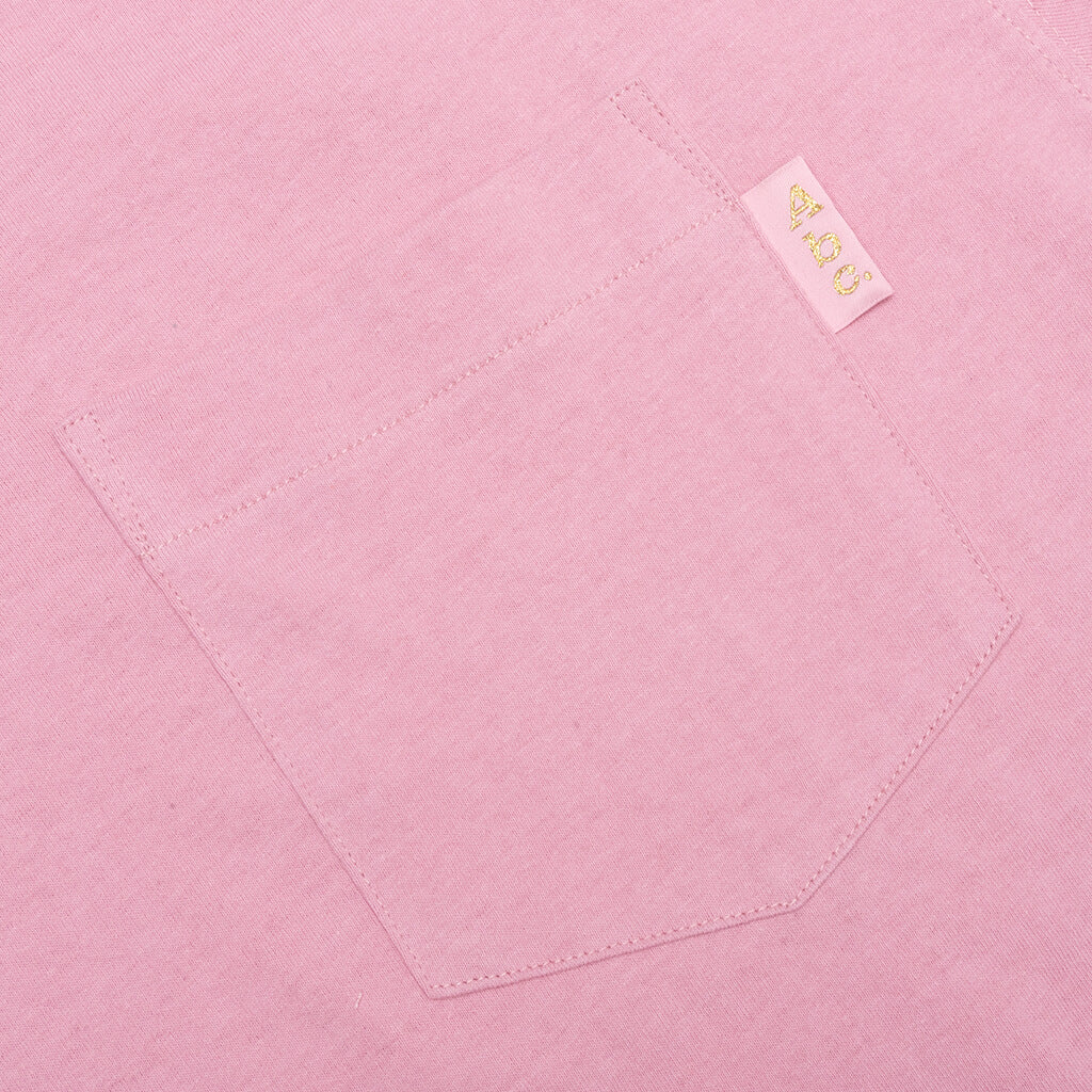 L/S Pocket Tee - Morganite