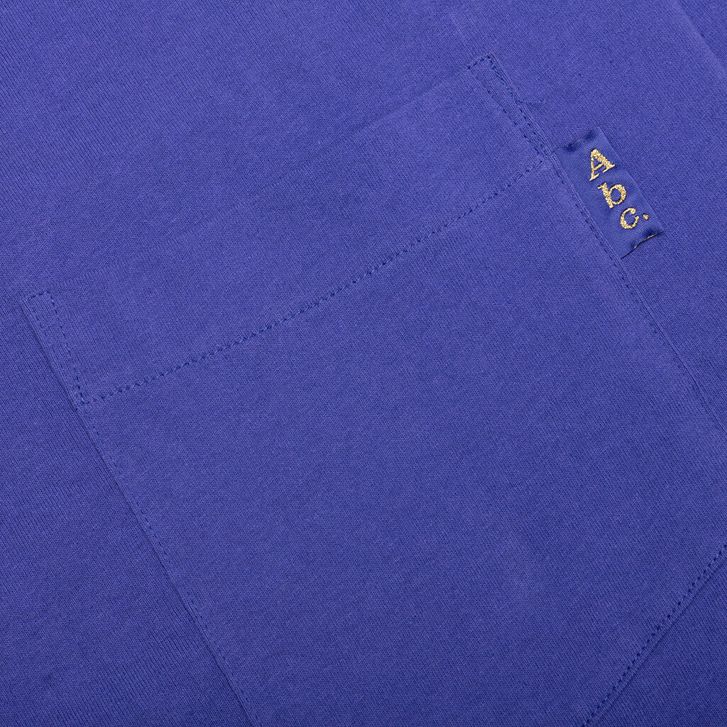 L/S Pocket Tee - Sapphire