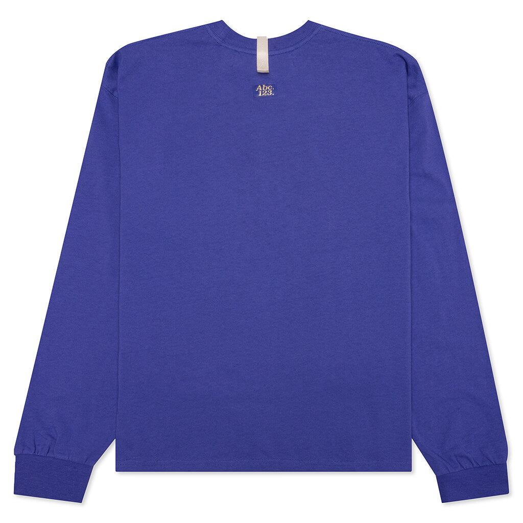 L/S Pocket Tee - Sapphire