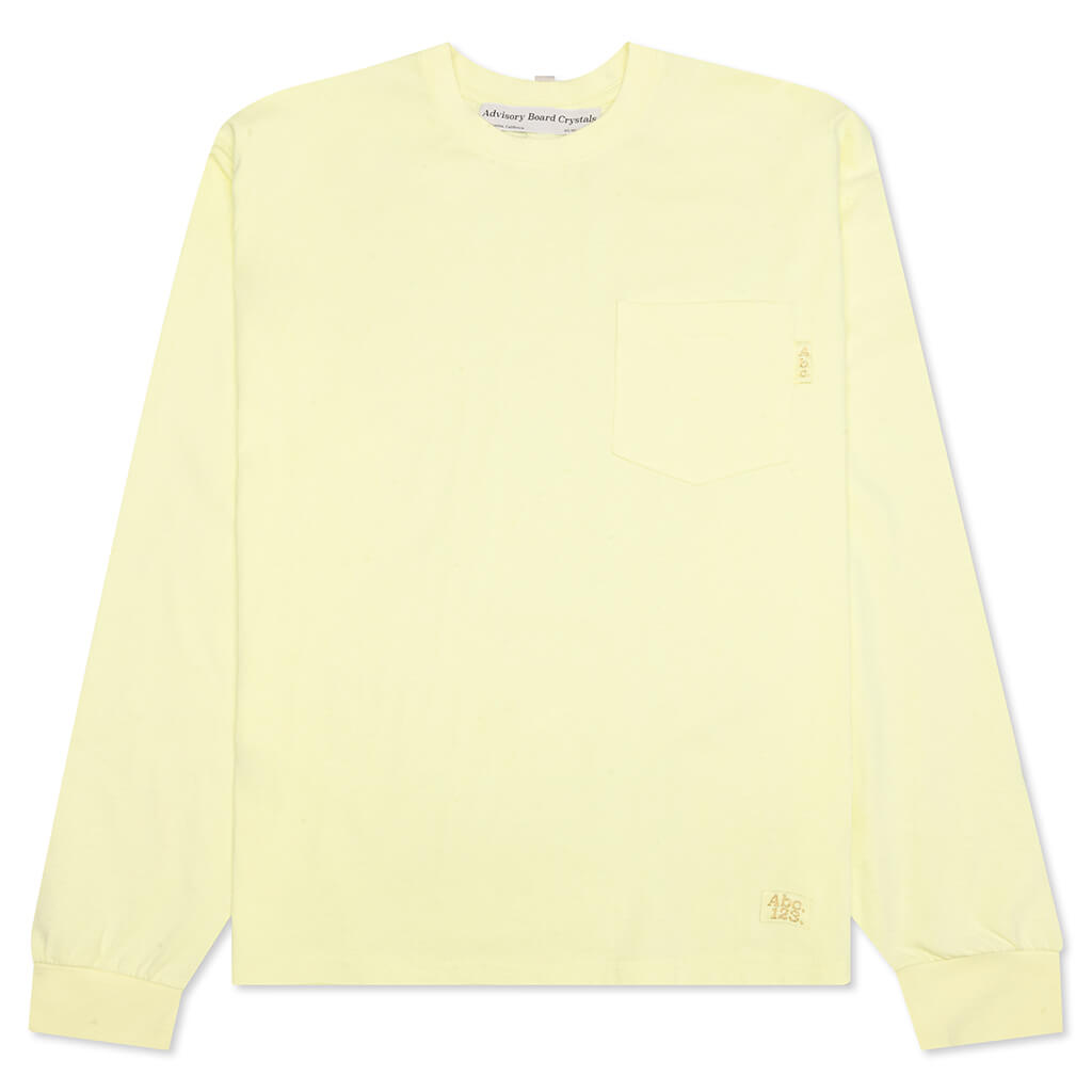 L/S Pocket Tee - Sulphur