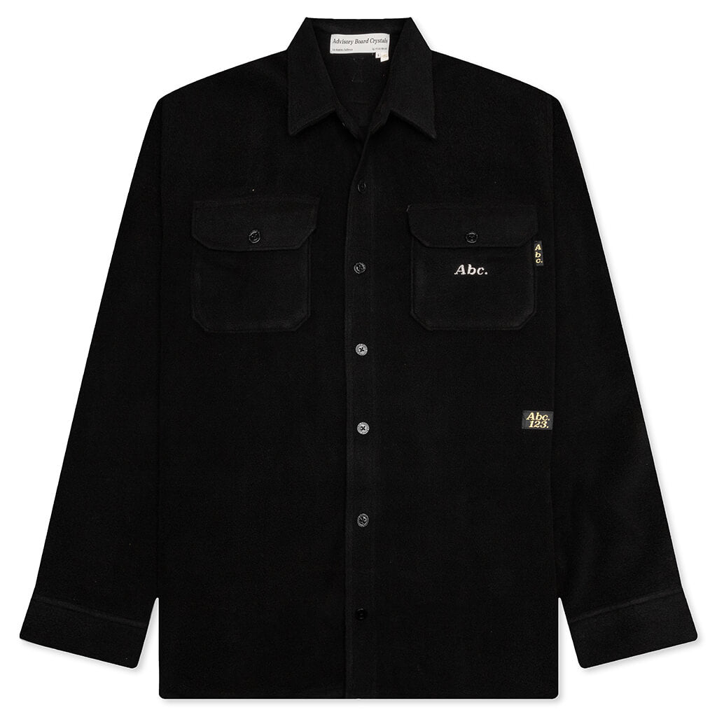 Polar Fleece Shirt - Anthracite Black