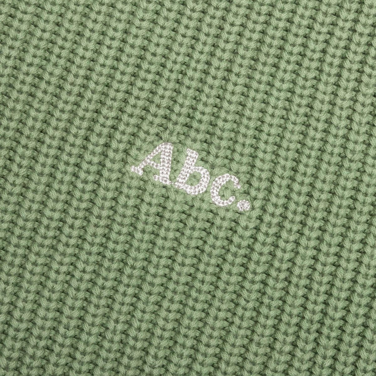 Ribbed Crewneck - Aventurine Green