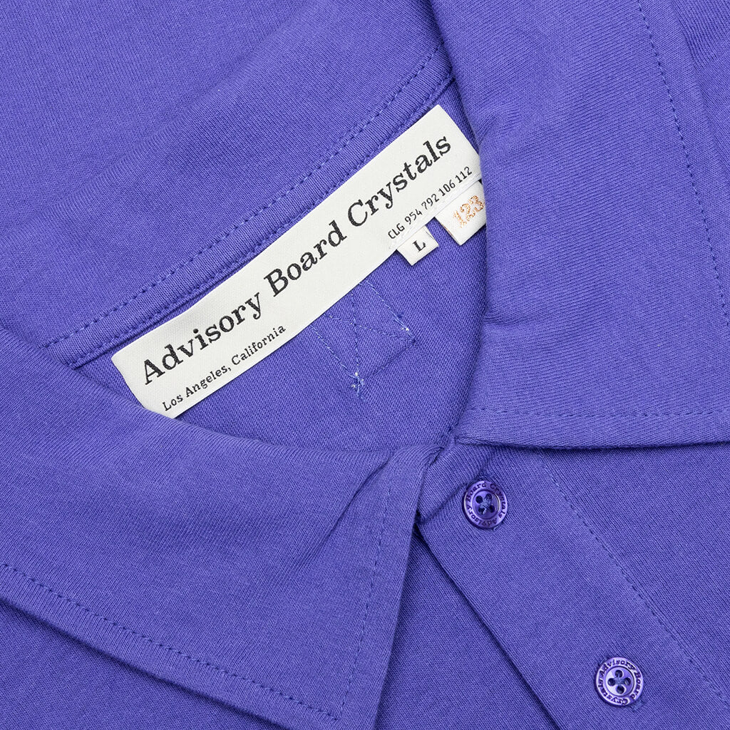 S/S Polo Shirt - Sapphire