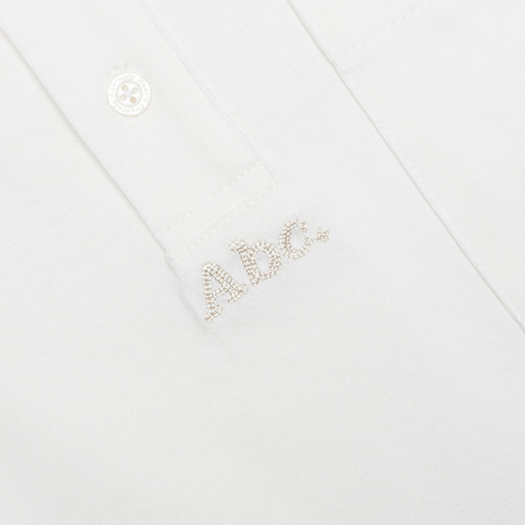 S/S Polo Shirt - Selenite