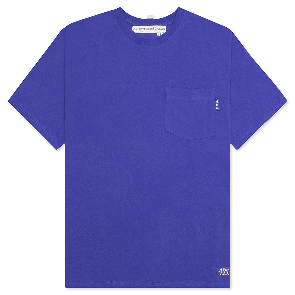 Short Sleeve Pocket Tee - Sapphire