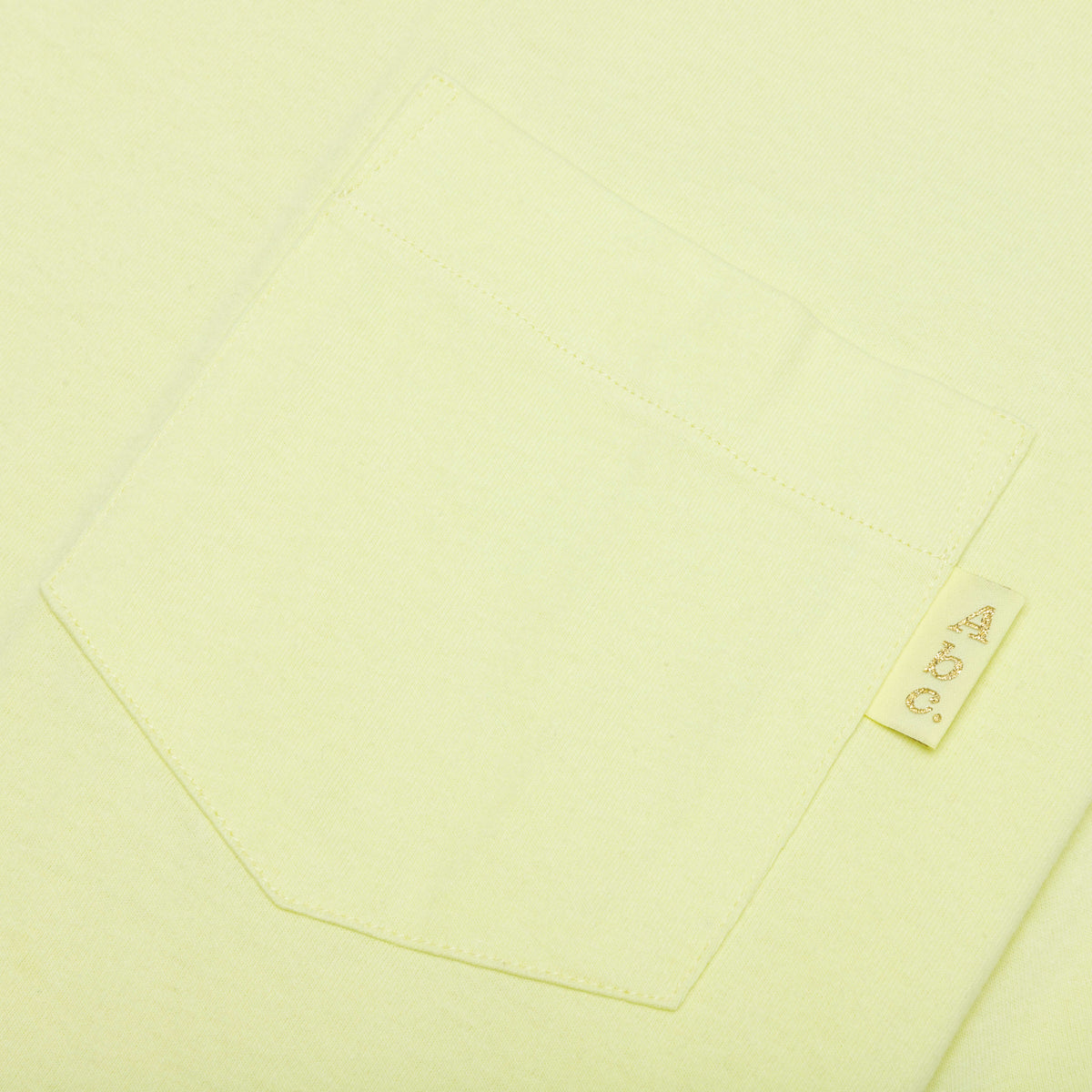 S/S Pocket Tee - Sulphur