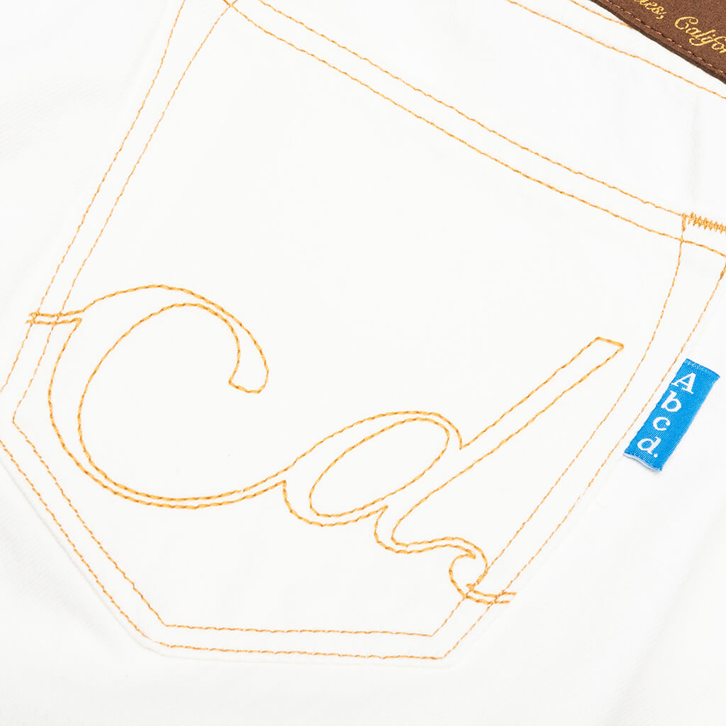 Slim Fit Jeans - White