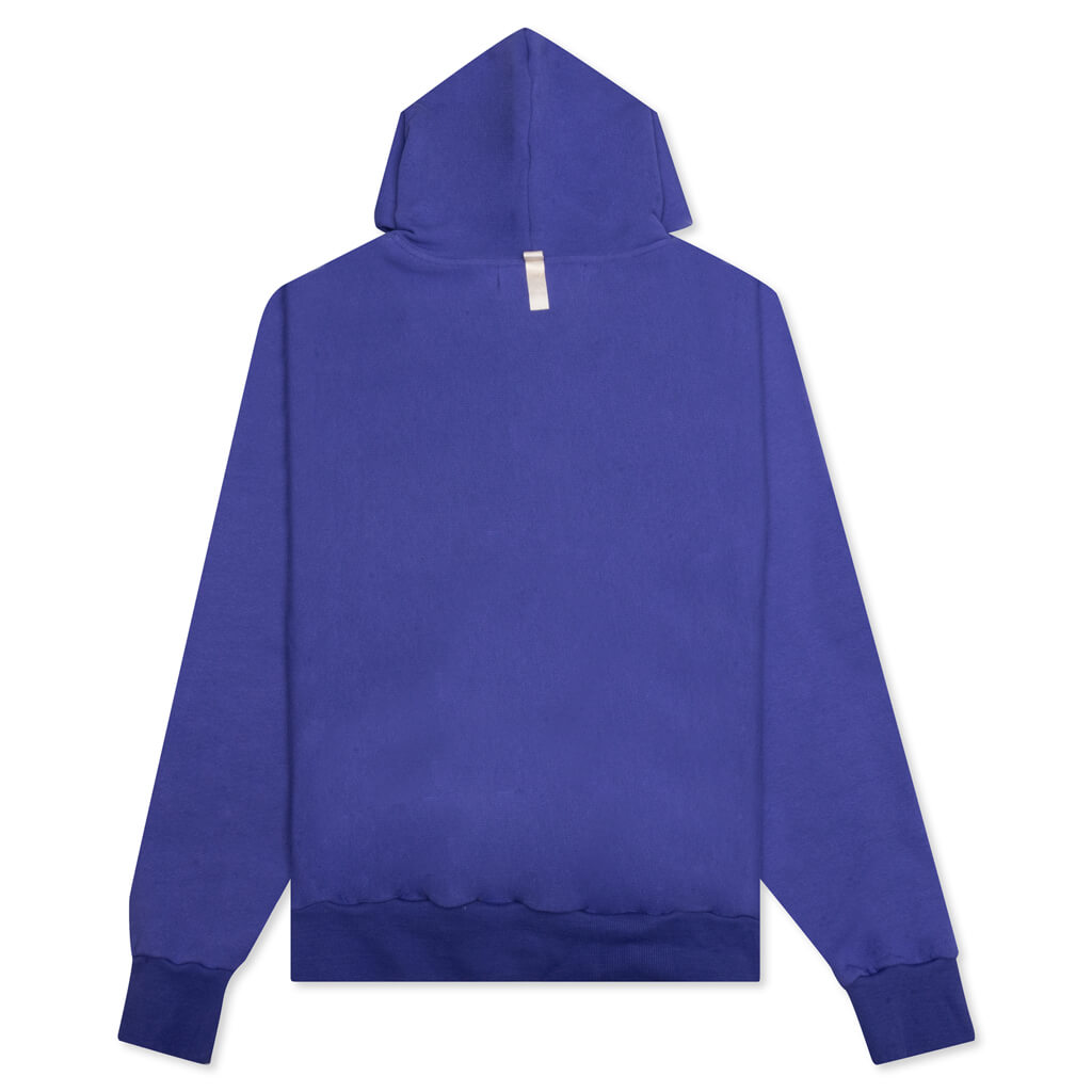 Zip-Up Hoodie - Sapphire