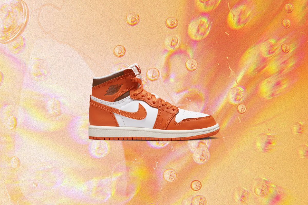 Air Jordan 1 High OG (PS) - White/Starfish/Cacao Wow