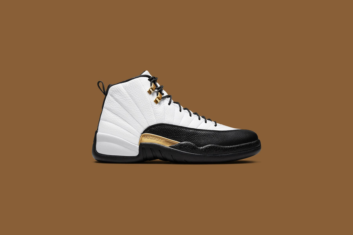 Air Jordan 12 Retro "Royalty Taxi" - White/Metallic Gold
