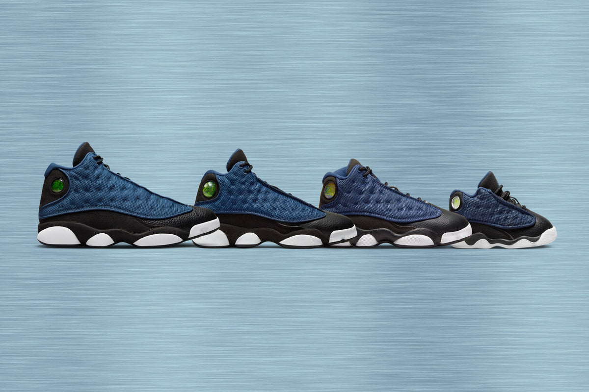 Air Jordan 13 Retro (GS) - Navy/University Blue/Black