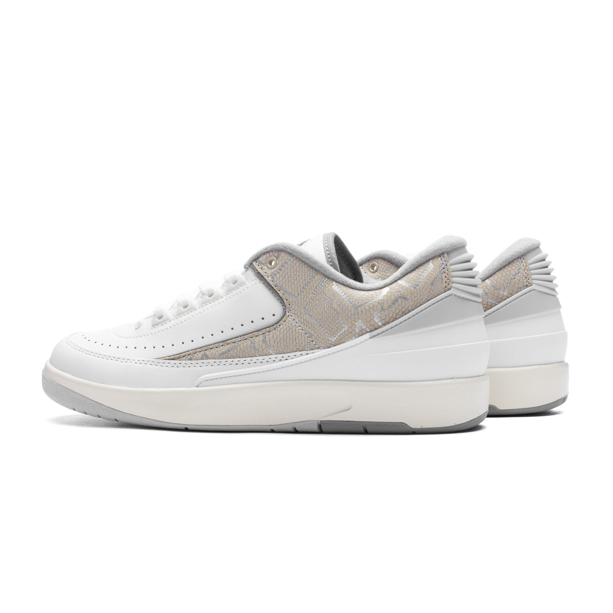 Air Jordan 2 Retro Low 'Python' - White/Cement Grey/Sanddrift