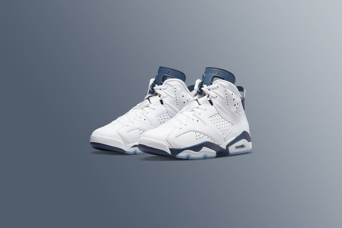 Air Jordan 6 Retro - White/Midnight Navy