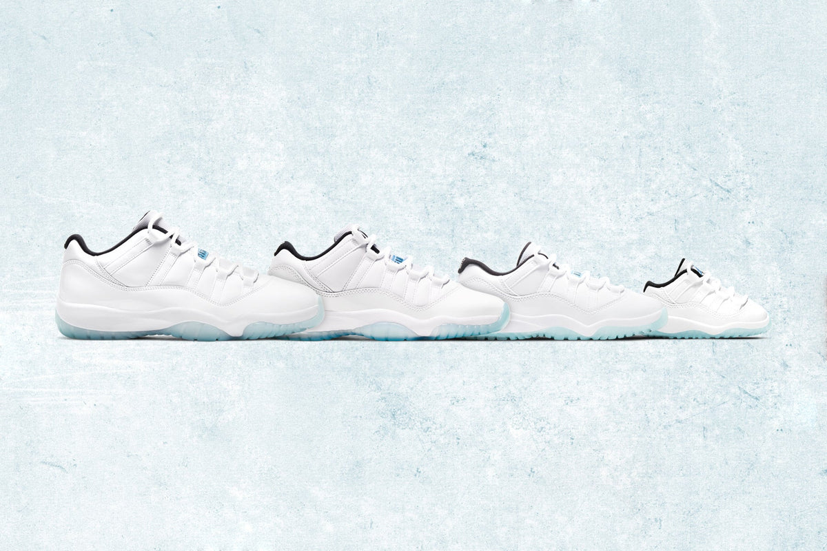 Air Jordan 11 Retro Low (TD) - White/Legend Blue